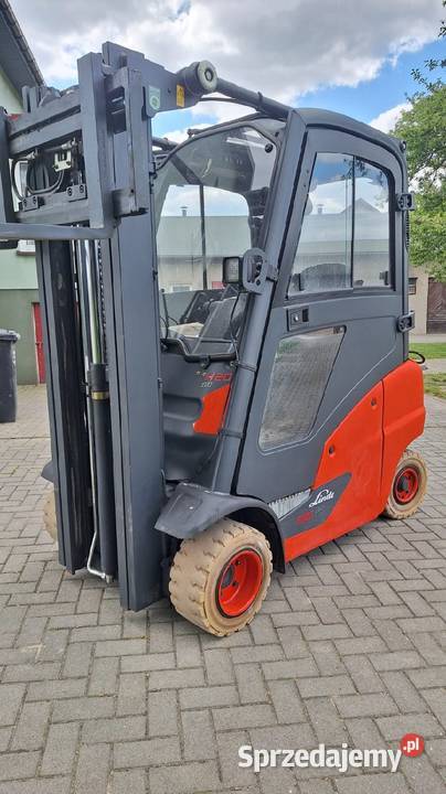 Linde H20 z 2017r wózek widłowy Triplex przesuw śląskie Irządze