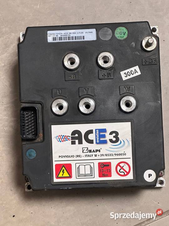 Sprzedam sterownik ZAPI model ACE 3 FZ8256 Pozostałe śląskie Antonie