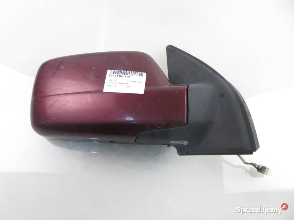 LUSTERKO PRAWE NISSAN XTRAIL T30