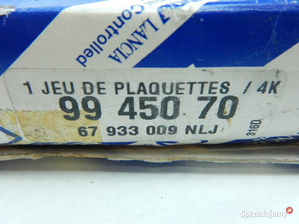 KLOCKI HAMULCOWE PRZÓD DUCATO C25 J5 ORYGINAŁ osobowe sprzedam