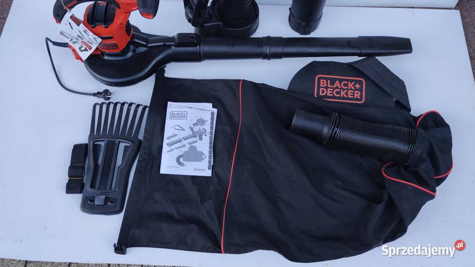 Dmuchawa odkurzacz do liści Black Decker