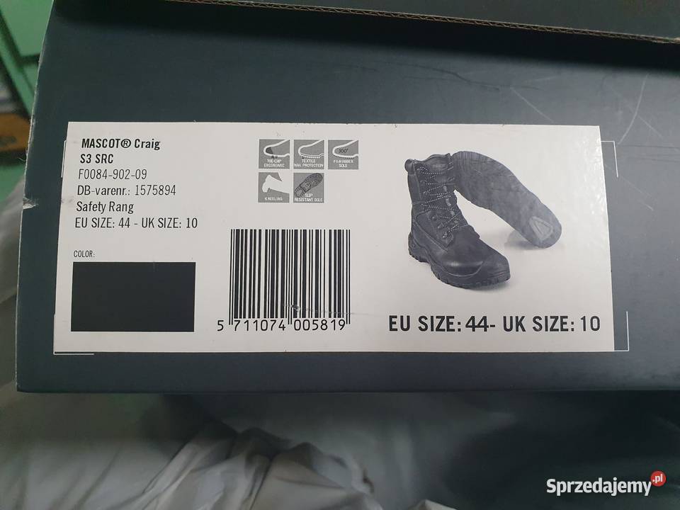 Buty MASCOT Craig S3 podlaskie