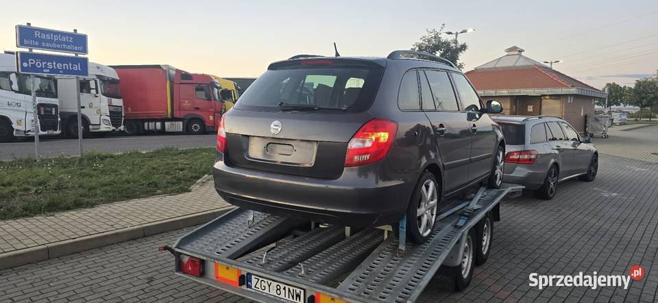 Skoda fabia z lawety niemcy klima zachodniopomorskie Gryfice