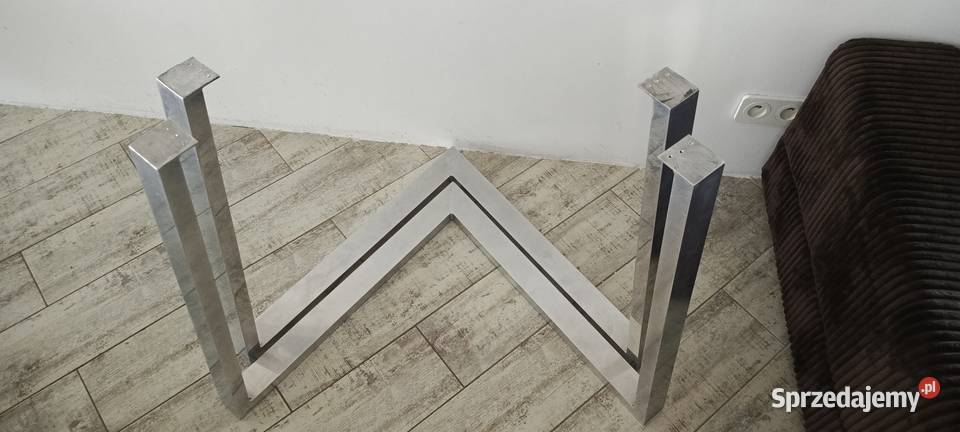 Nogi aluminiowe do stołu blatu ławy biurka Rzeszów sprzedam