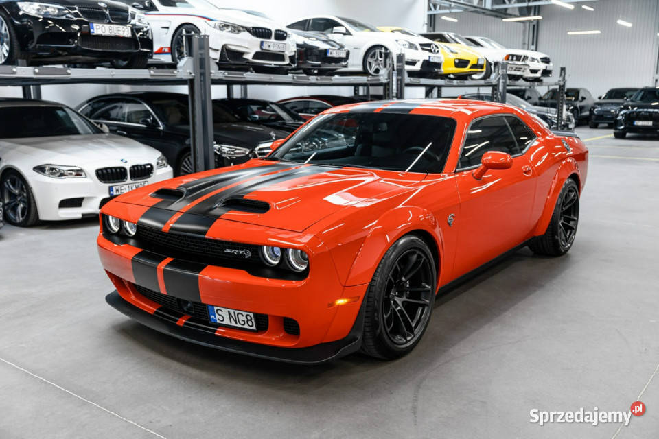 Dodge Challenger SRT Hellcat 62 V8 HEMI 717 kurtyny powietrzne Samochody osobowe Węgrzce