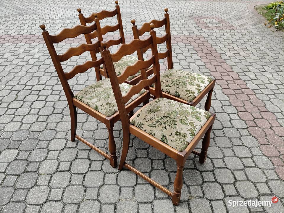 Komplet czterech krzeseł Zambrów