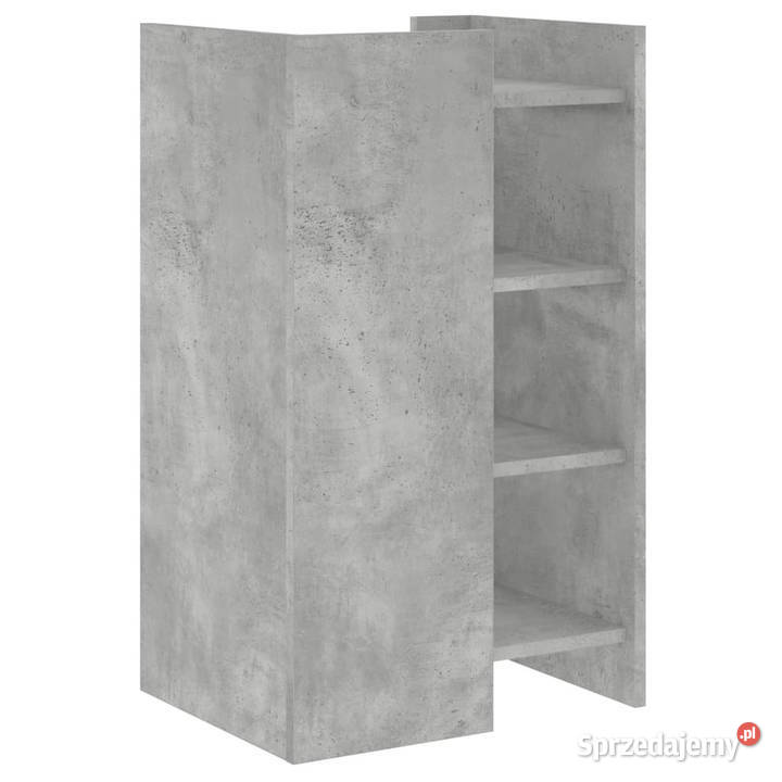 Szafka szarość betonu 45x35x75 materiał Warszawa