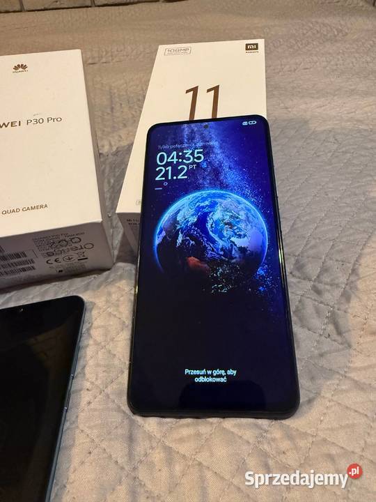 Zestaw 3 telefonów Huawei P30 Pro Xiaomi Mi11i Lublin sprzedam