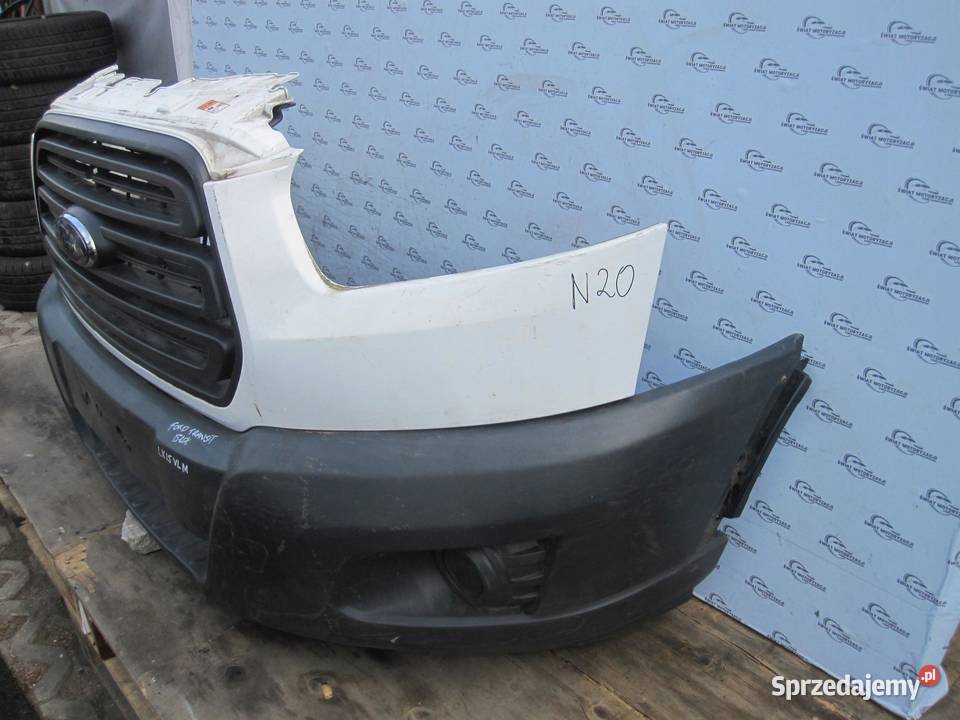 FORD TRANSIT VIII MK8 L3H2 15r zderzak przód osobowe świętokrzyskie sprzedam