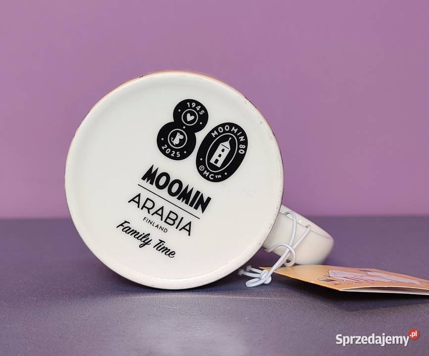 Muminki KUBEK Moomin Arabia Finland CZAS RODZINY Jasień sprzedam