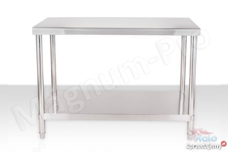 GASTRONOMICZNY BLAT STÓŁ ROBOCZY 120x60 STAL Poczesna