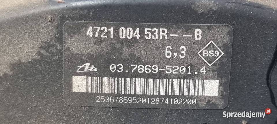 POMPKA HAMULCOWA RENAULT MASTER III 472100453R osobowe Lipno