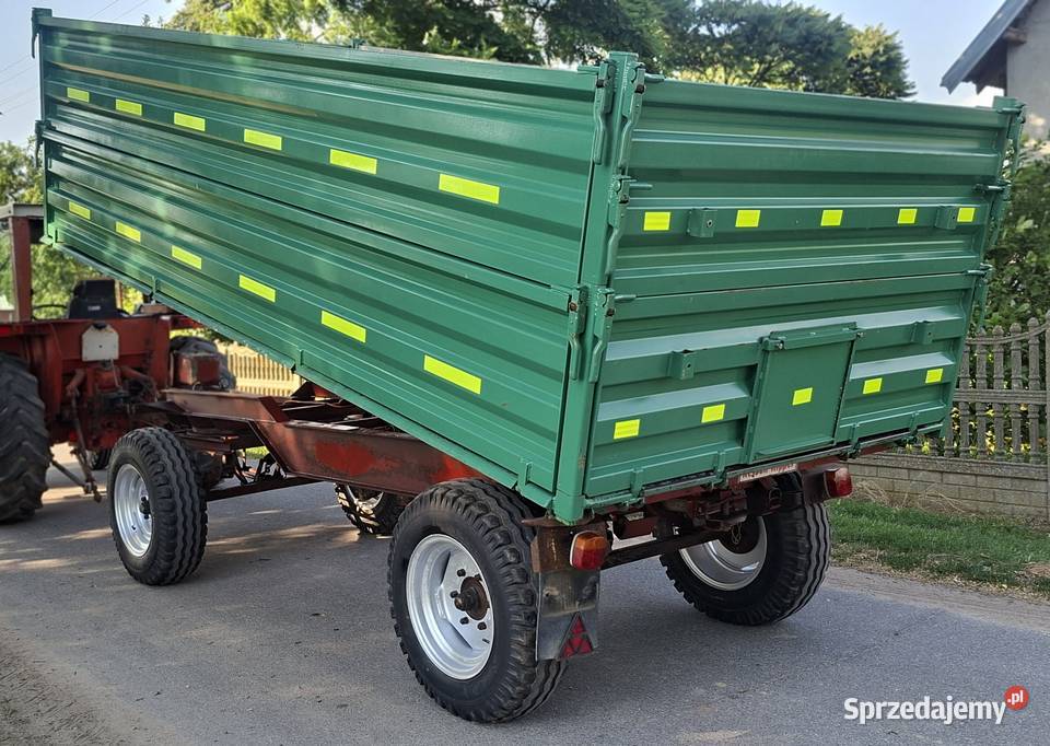 Przyczepa wywrotka 3 stronna Reisch RD80 8 ton
