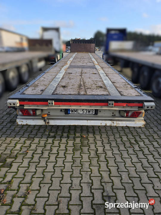 Naczepa platforma KOGEL SN24 2015 niski Rok produkcji 2015