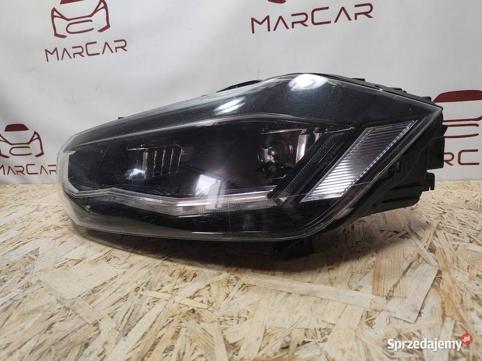 Lampa Full LED Lewy Przód Vw Polo VI 2G1941035B wielkopolskie Pleszew sprzedam