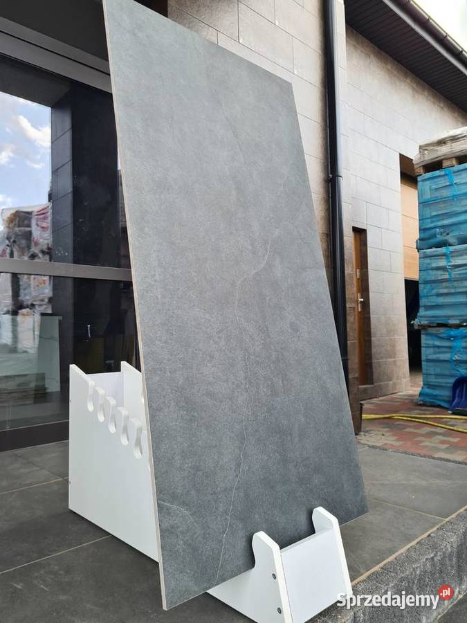 Płytki gres PIZARRA ANTRACYT 60X120 gat 2 TANIO Opoczno