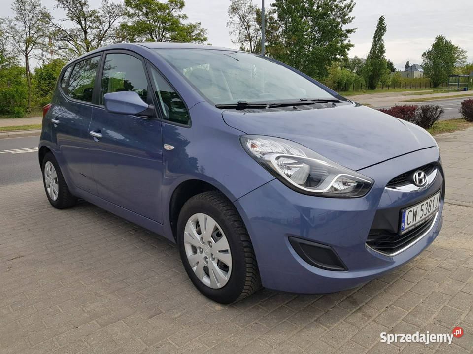 Hyundai ix20 14 Benzyna Klima Zarejestrowany Włocławek sprzedam