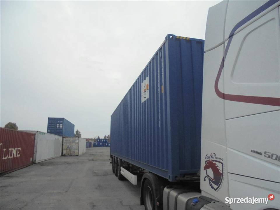 Kontenery morskie 40HC OW NOWE mazowieckie Warszawa sprzedam