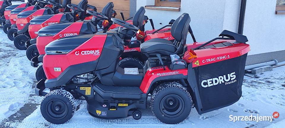 Kosiatrka traktorek Cedruc CTrac premium 93 HC1 Ogród