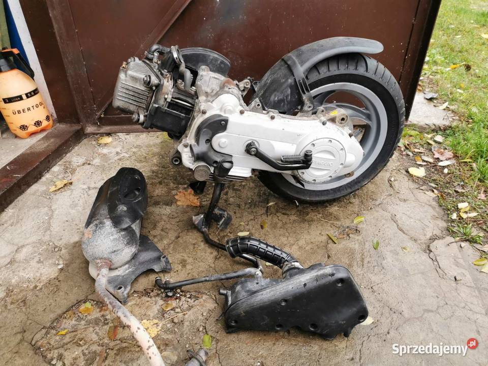 silnik PIAGGIO FLY całość czesci 50 4T