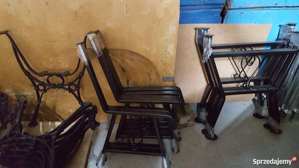 Nogi Noga do ławki ogrodowej z profilu STAL Wieliczka sprzedam