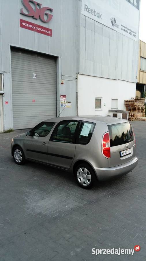 Skoda Romster zadbana BENZ GAZ Warszawa