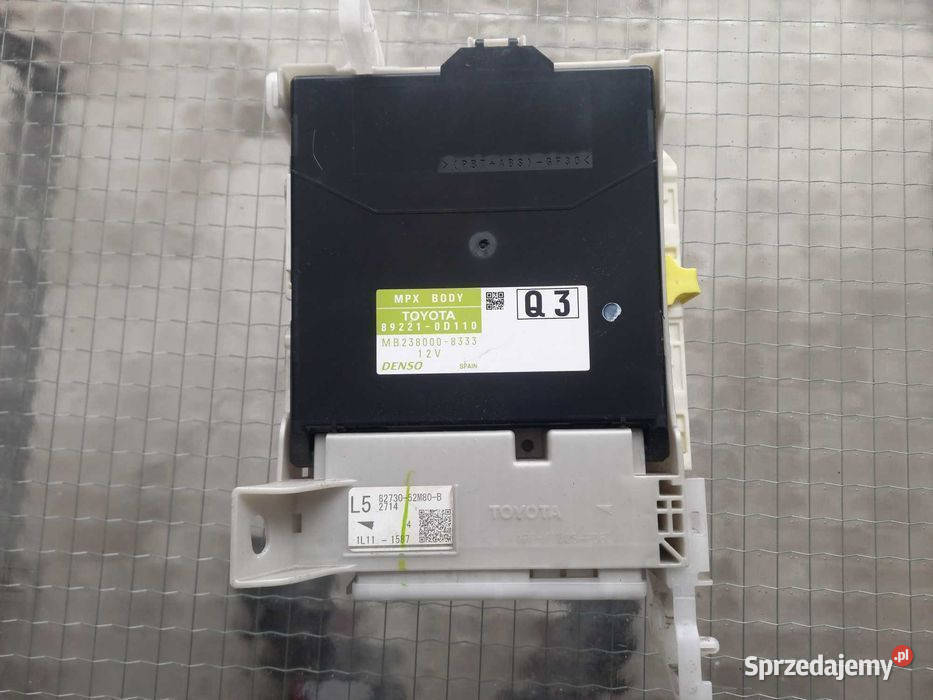 moduł bsi 14 d4d toyota yaris III 12r świętokrzyskie Wola Jachowa sprzedam
