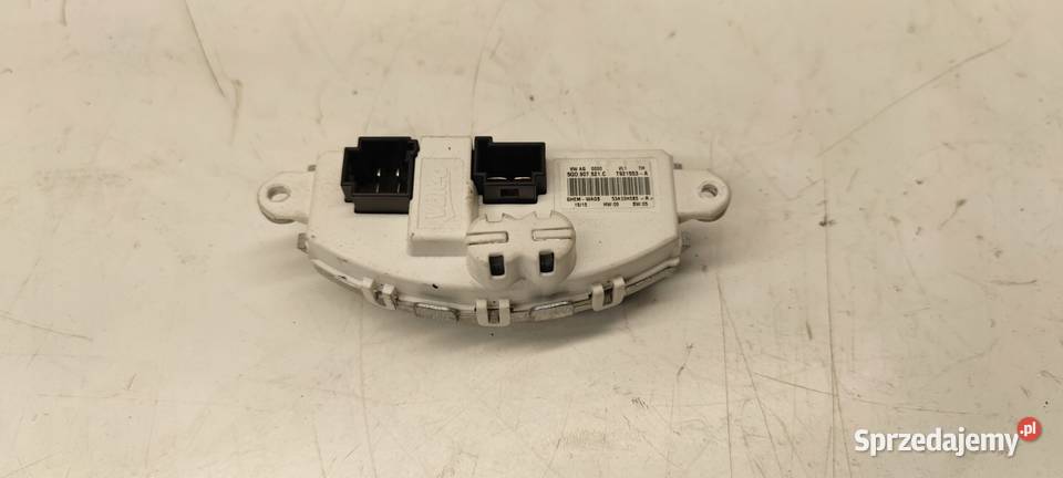 REZYSTOR OPORNIK DMUCHAWY AUDI A3 8V 5Q0907521C Rezystory dmuchaw