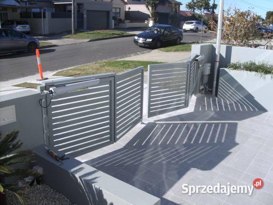 Brama skrzydłowa łamana harmonijkowa Palisada Bydgoszcz sprzedam