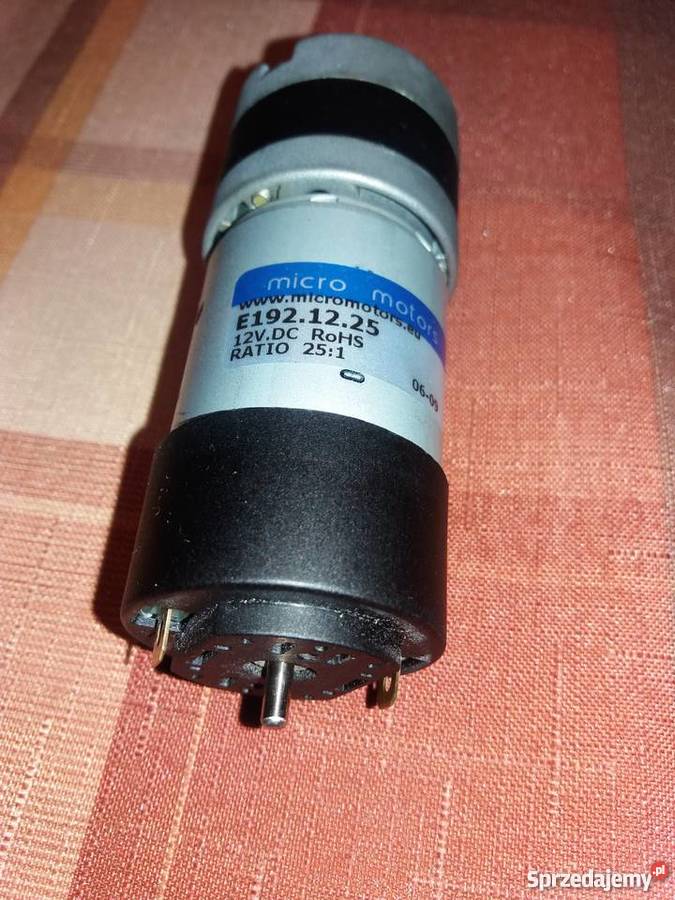 E1921225 Silnik DC z przekładnią 251 12 VDC Rybnik
