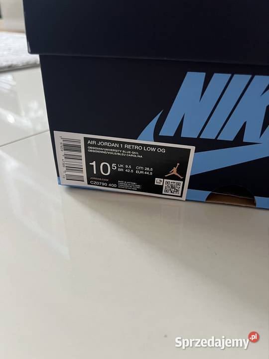 Air Jordan Low 1 OG Obsidian Warszawa