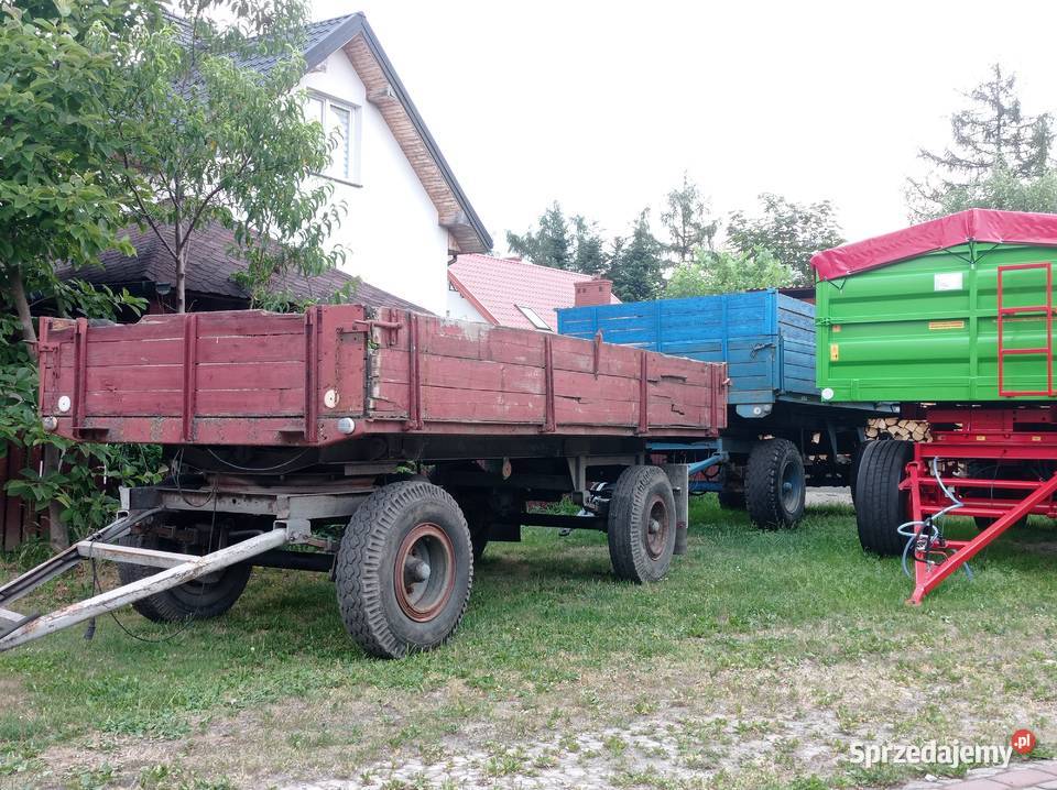 Przyczepa rolnicza bss wywrotka brandys 5 ton hl