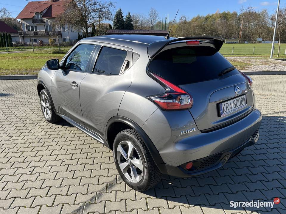 Nissan Juke 16 112 Benzyna Salon Polska szary Słomniki