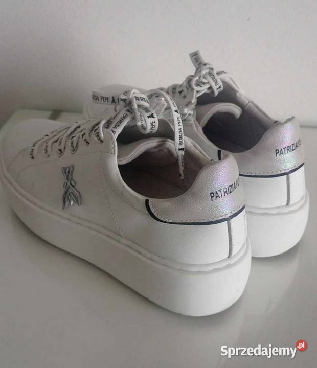 Skórzane sneakersy Patrizia Pepe 36 inna Pilzno