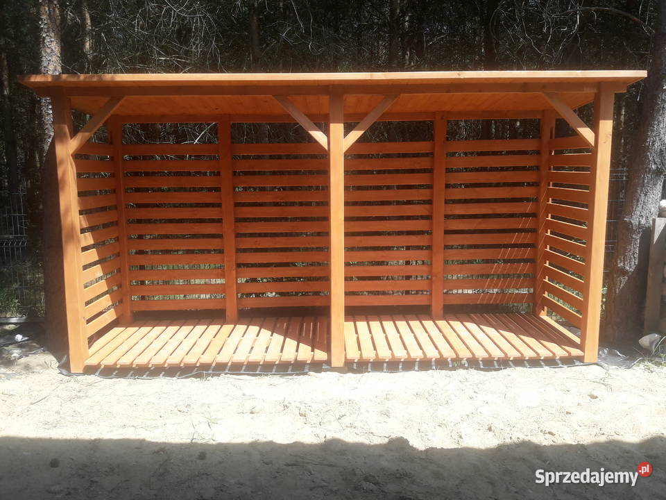 Drewutnia 2 x 11m drewutnia 2 x 11m z dachem Kalety sprzedam