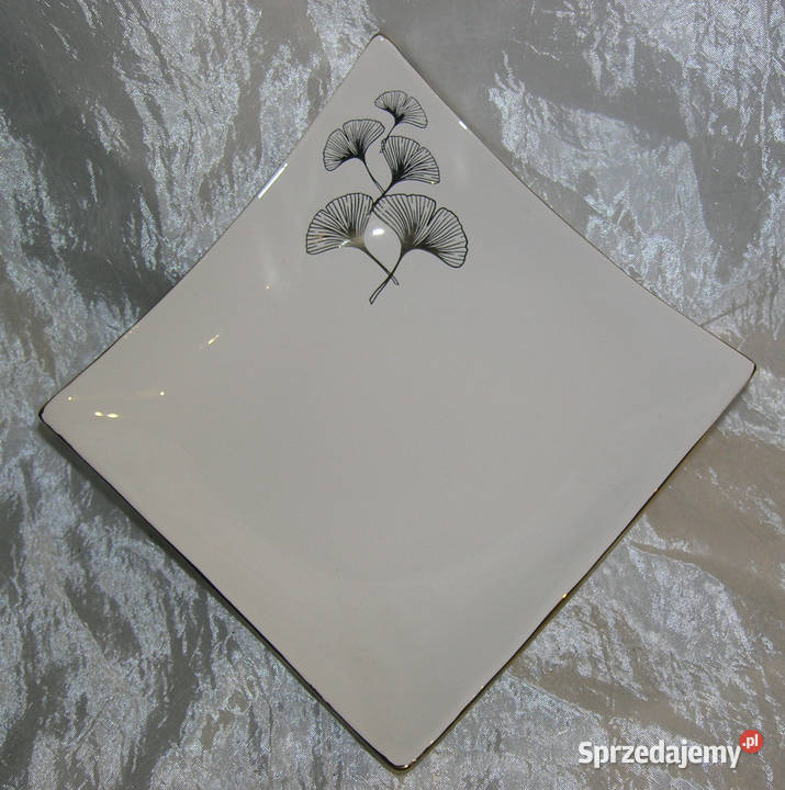 patera ceramiczna kwadratowa rękodziełoD Bartków
