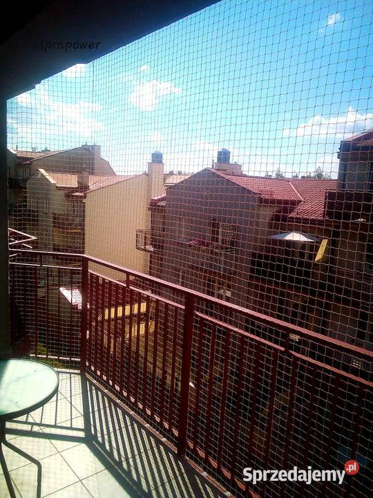 Siatka ochronna na balkon kota BEZINWAZYJNY Warszawa