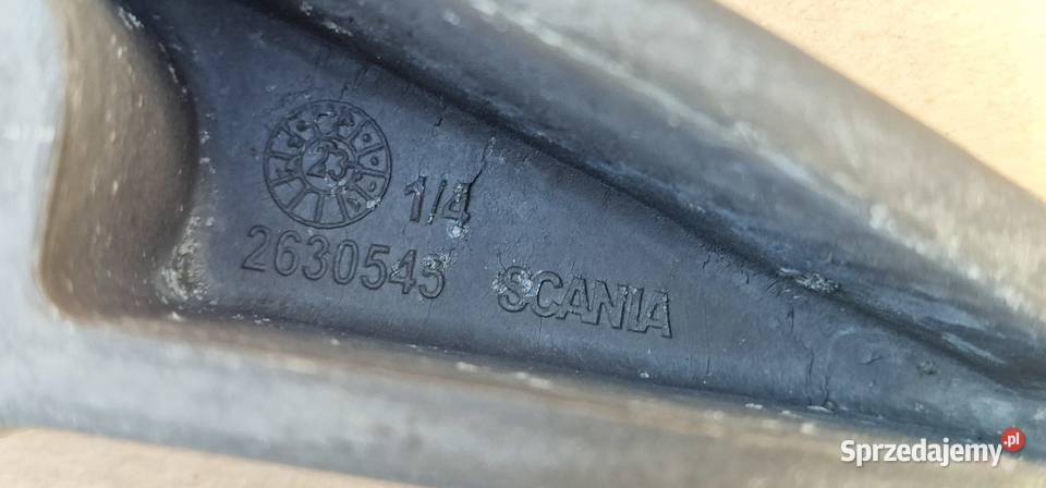 SCANIA NGS WSPORNIK MOCOWANIE UCHWYT CHŁODNICY ciężarowe Bieleń