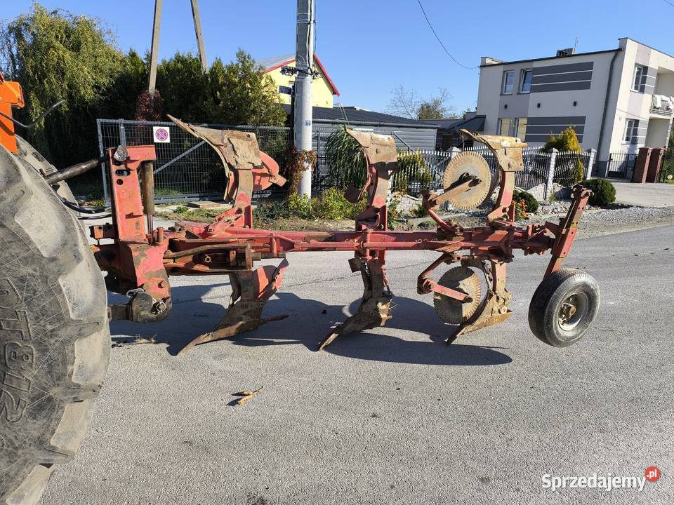 Pług 3 skibowy obrotowy Krone Mustang SLV Vario nieuszkodzony Kutno sprzedam