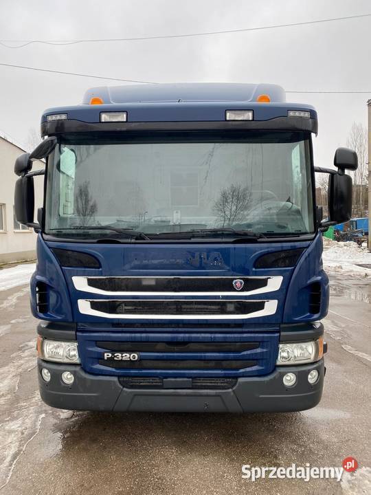Scania P320 śmieciarka 2016WAGA Prasa Terberg ogranicznik prędkości Nowiny