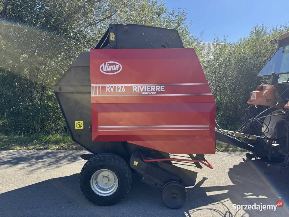 Prasa pąsowa Vicon RV 126L DEUTZFAHR RB 355 Olszanica