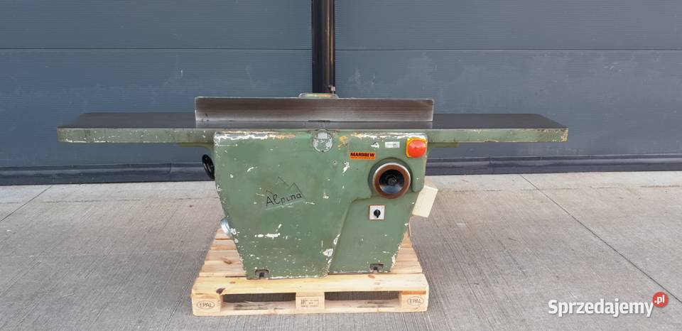 Wyrówniarka strugarka ALPINA 400 1825 Produkcja Naprawa sprzedam