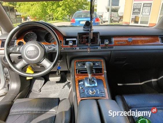 Śliczna Audi A8 D3 42 Quatro z LPG Szczecin sprzedam
