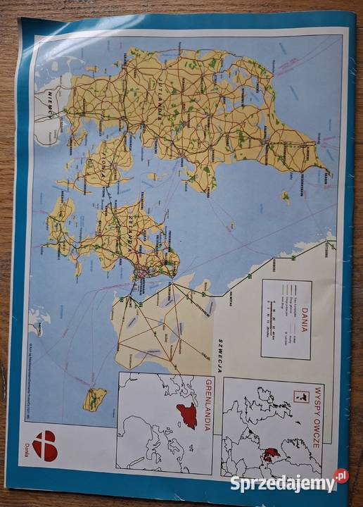 Dania Mały kraj dużych możliwości Mapy i przewodniki Kraków