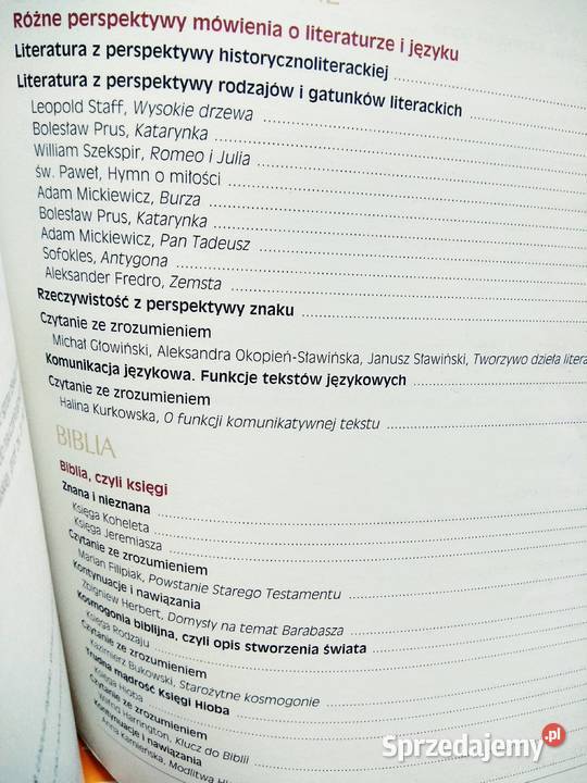 Polski 1 operon podręcznik ponadgimnazjalne Warszawa