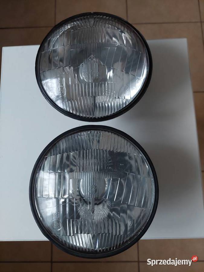 Orginalne lampy fiat 125p firmy ZELMOT z dawnej Mysłowice