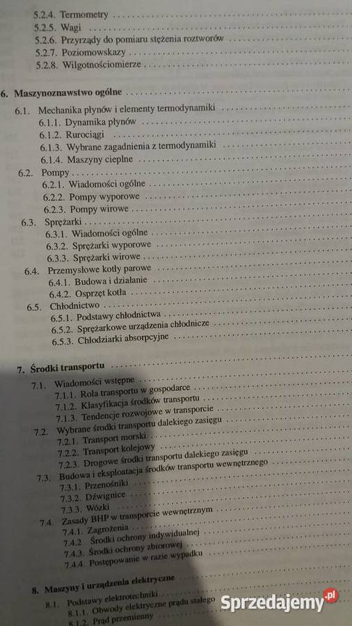 Podstawy techniki w przemyśle spożywczym Warszawa