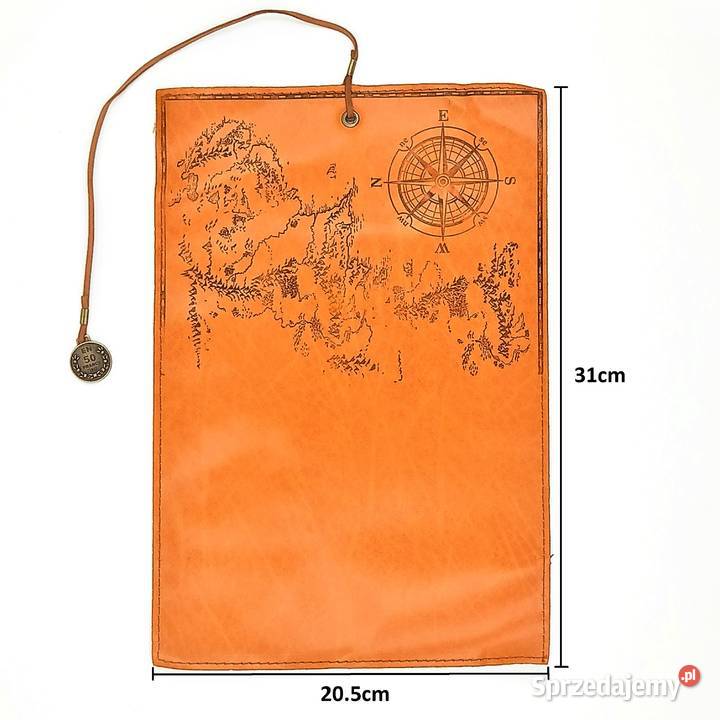 Piórnik szkolny zwijany skórzany mapa Artykuły szkolne Zawiercie
