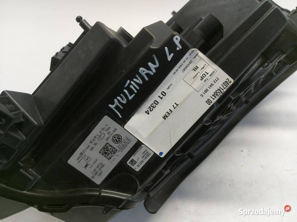 VW Multivan 7T0 T7 2023 lampa lewa przód osobowe