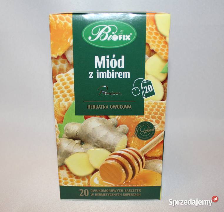 Bifix herbata zimowa 20t miód z imbirem miodowa Ziołowa Stare Miasto